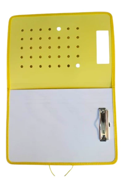 a4 boy kapaklı sekreterlik lastikli delikli model  (23x32 cm) sekreter dosyası 1 adet - 6