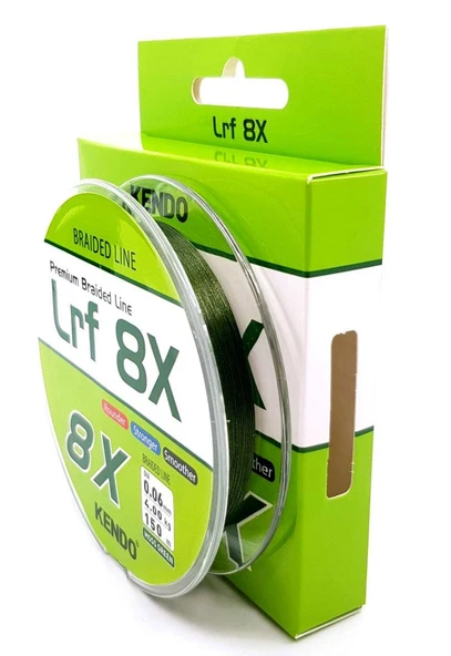 Kendo Lrf 8X Fighting 150 mt Örgü ip (Moss Green) - Resim 2