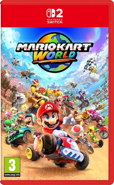 Nintendo Switch 2 Mario Kart World Oyun ürün görseli