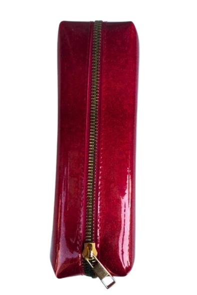 tek bölmeli simli rugan kalemlik 1 adet - Resim 8