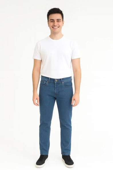 Black Wood Erkek Slim Fit Jean Pantolon - 7366 - 2