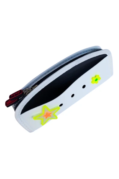 tek bölmeli fermuarlı kalemlik delikli model yeni tarz ürün görseli