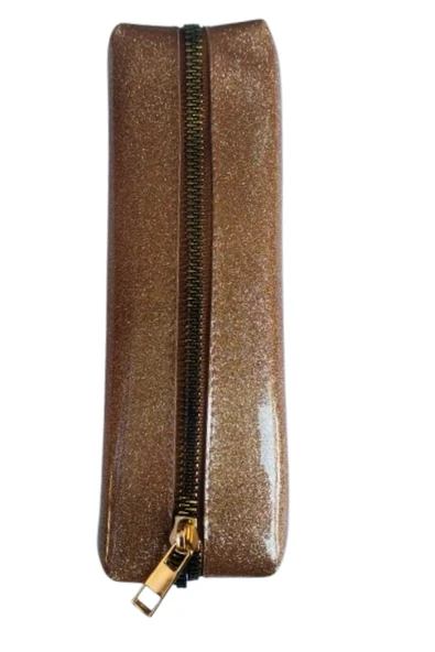 tek bölmeli simli rugan kalemlik 1 adet - Resim 6