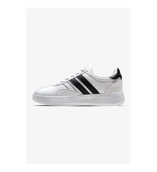 Lescon Campus-6 Sneakers Erkek Spor Ayakkabı Beyaz - Resim 4