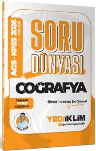 Kpss - Ags Coğrafya Tamamı Video Çözümlü Soru Dünyası 2026 ürün görseli 1