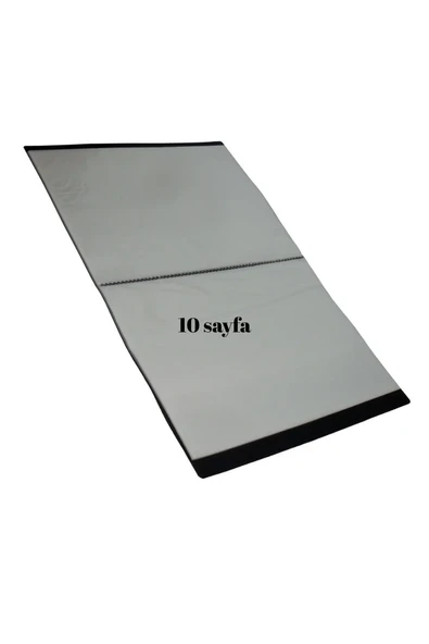 a4 boy için ticon Sunum Dosyası 10 Sayfa  (hazır Poşetli Dosya) 1 Adet - Resim 4