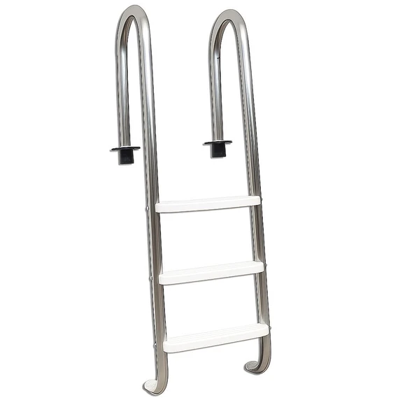 Paslanmaz 3 Basamaklı Havuz Merdiveni Muro Seri Aısı 304 Krom ürün görseli