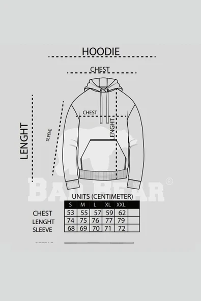 BAD BEAR 3D BAD HOODIE - Resim 6