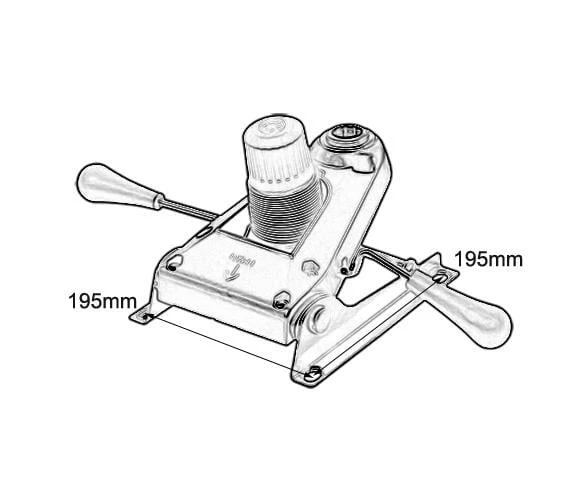 Türksit Ofis Koltuğu Yedek Parça Yarasa Senkron Mekanizma - 3
