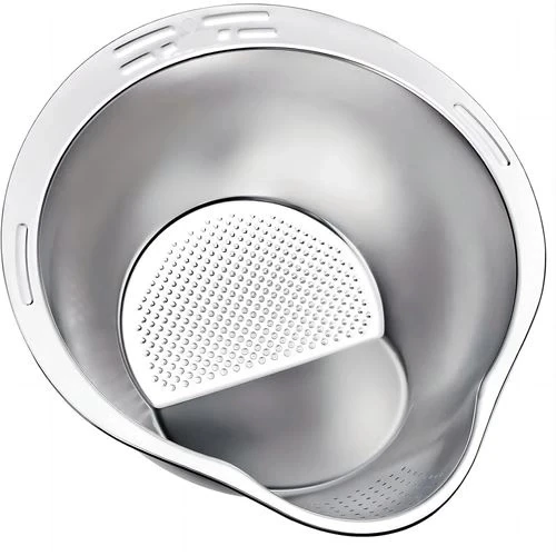 CEYLAN ADAM Inox Süzgeç Pirinç Makarna Salata Süzgeci 304 Paslanmaz Çelik 2 ADET - Resim 7