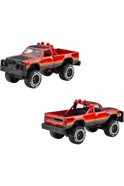Hot Wheels Temalı Arabalar Özel Seri 1980 Dodge Macho Power Wagon GDG44-HRR95 - Resim 2