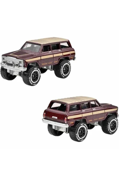 Hot Wheels Temalı Arabalar Özel Seri 1988 Jeep Wagoneer GDG44 HRR99 - Resim 2