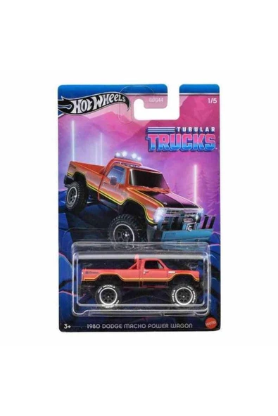 Hot Wheels Temalı Arabalar Özel Seri 1980 Dodge Macho Power Wagon GDG44-HRR95 ürün görseli 1