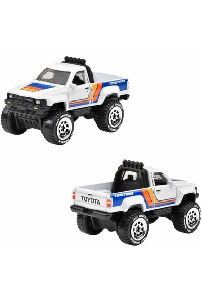 Hot Wheels Temalı Arabalar Özel Seri 1987 Toyota Pickup Truck GDG44 HRR98 - Resim 2
