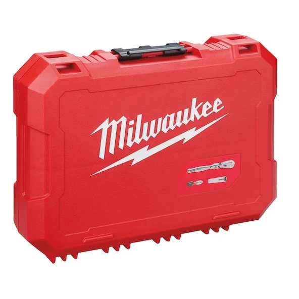 Milwaukee 1/4'' Cırcır Tornavida Kollu Lokma Set 42 Parça 4932498382 - 5