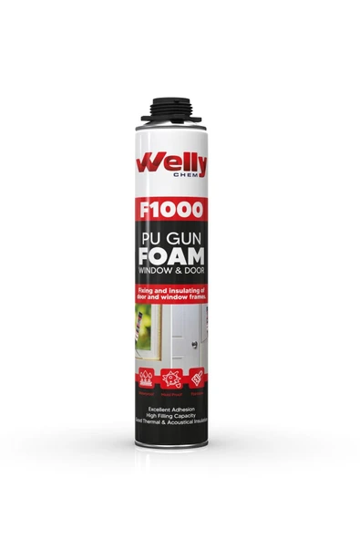 WELLY Chem 750 ml F1000 Tabanca Köpük - 1