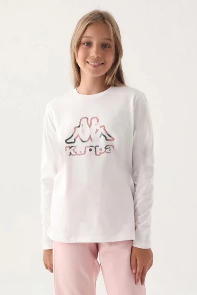 KAPPA KAPPA KIZ ÇOCUK UZUN KOL T-SHIRT - Resim 2