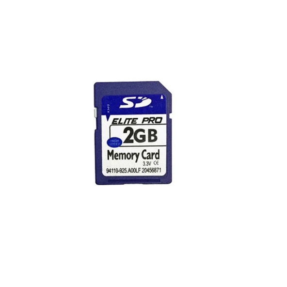 2 gb SD hafıza kartı  fotograf makinaları için 2 gb elite pro sd hafıza kartı ürün görseli