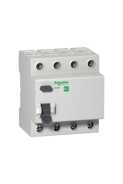 Schneider Electric Easy9 Ez9r05463 Ac Tip Kaçak Akım Rölesi (4X63A, 30MA)