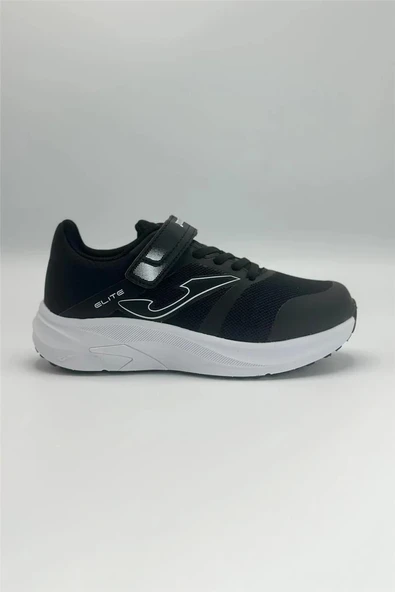 Joma Elıte Jr 2431 Negro Blanco Çocuk Koşu Ayakkabısı