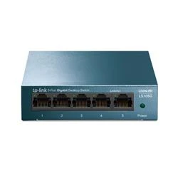 Tp-Link LS105G 5 Port 10-100-1000 Mbps Switch Metal Kasa - Resim 2