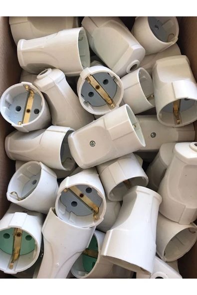 SİNDOMAN Topraklı Dişi Fiş (10 Adet) -