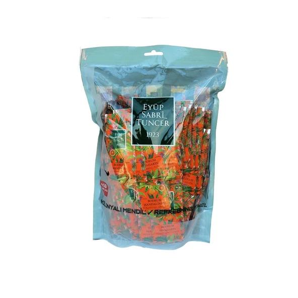 Eyüp Sabri Tuncer 150li Mendil Bodrum Mandalina Kolonyalı - Resim 3
