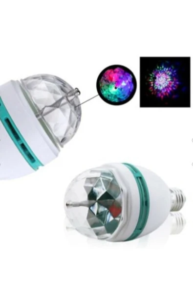 Led 3w Disko Ampul Renkli - 6