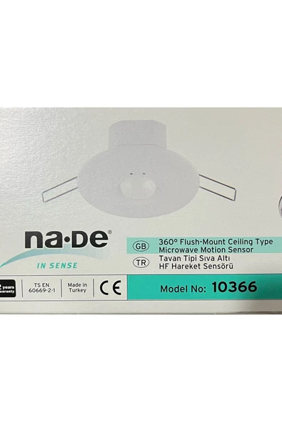Na-de Nade Tavan Tipi Sıva Altı Sensör 10366