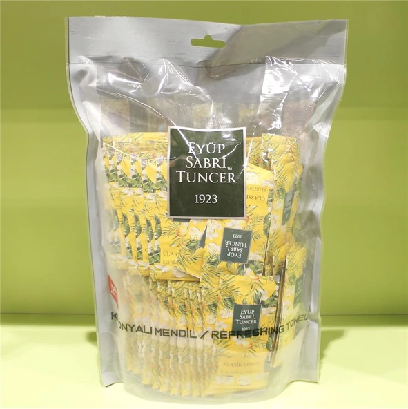 Eyüp Sabri Tuncer 150li Mendil Limon Kolonyalı - Resim 3