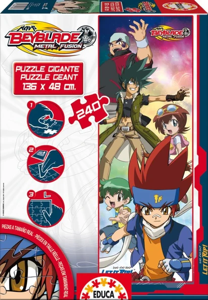Educa Puzzle Beyblade 240 Parça Dev