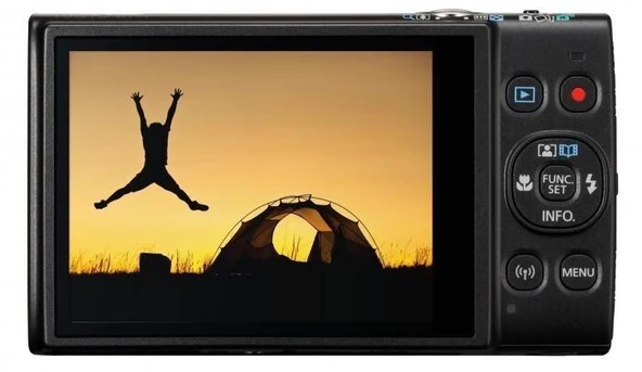 Canon IXUS 285 (IXY 650) Dijital Kompakt Fotograf Makinası - Siyah - 3