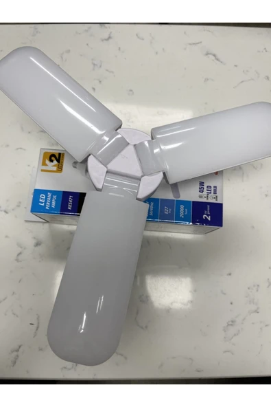K2 Global Kes471 45w E27 6500k Beyaz Led Pervane Ampul - 4