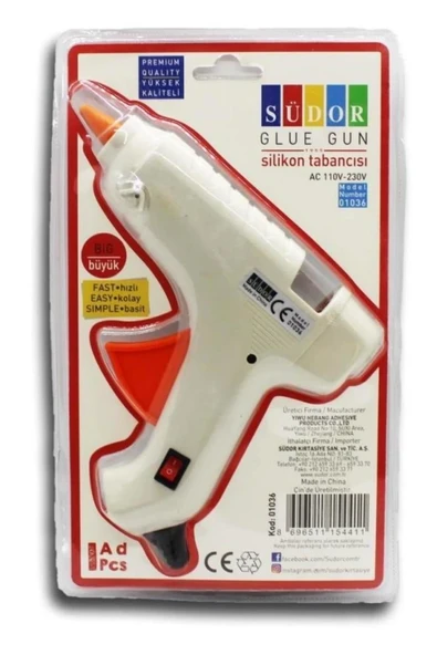 kalın silikon tabancası sıcak silikon makinası südor ürün görseli 1