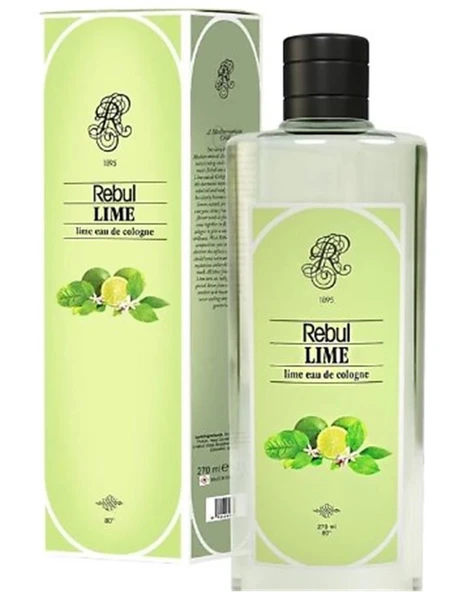 Rebul 250ml Lime Kolonya Cam Şişe ürün görseli