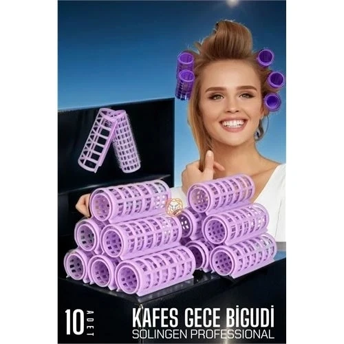 CEYLAN ADAM Kafes Gece Bigudisi 2.5 cm 10 Adet Solingen Professional ürün görseli