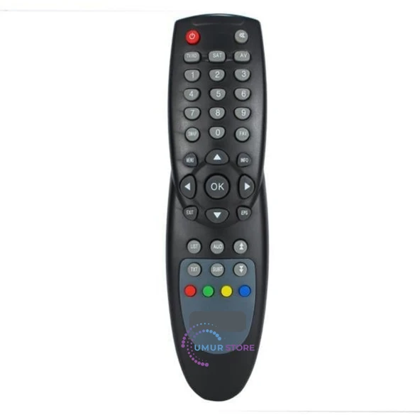 Pilot 3000-5000-7000 Uydu Alıcı Kumandası ürün görseli