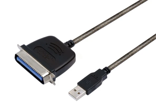S-link Swapp SW-U614 Siyah USB to Parallel (CN36M) Kablo - Resim 3