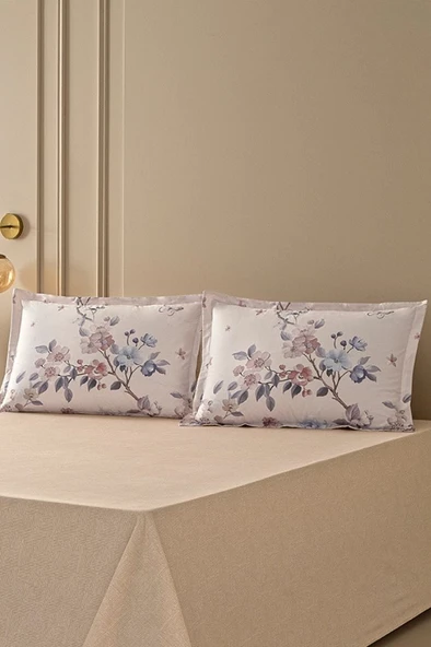 LaVella Yastık Kılıfı Koleksiyonu 2 Parça - Uykuya Açılan Çiçekli Kapı 50X70 - 9