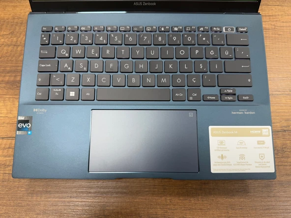 Asus ZenBook 14 UX3402VA-KP659W Intel Core i5 13500H 8GB 512GB SSD W11 Iris Xe 14” WQXGA (İKİNCİ EL) - 2