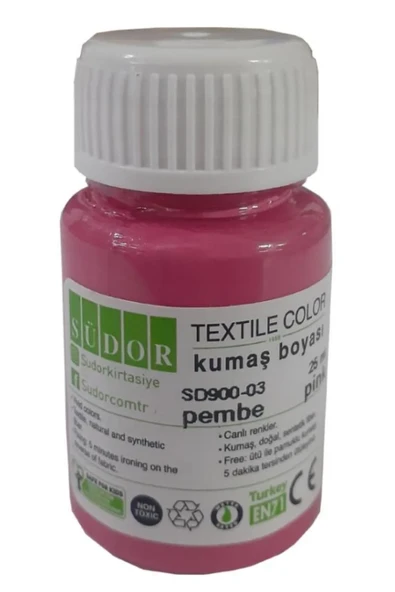 Kumaş Boyası Tişört Çanta Tekstil Boyası 25 ml 1 Adet südor kumaş boyası - 2
