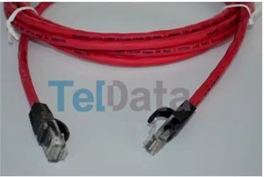 Teldata TLD-1000K Cat6 10MT Kırmızı Utp Patch Kablo - Resim 2