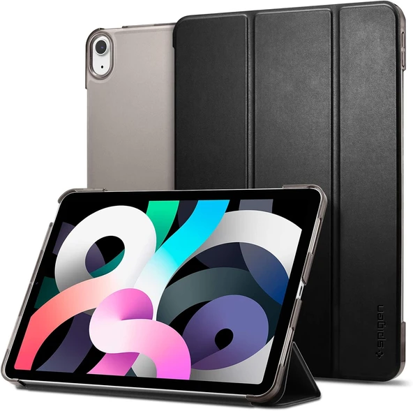Spigen iPad Air 11" M3 (2025) / M2 (2024) / Air 10.9" (2022 / 2020) Kılıf Smart Fold Black - ACS02050 ürün görseli