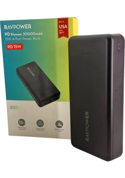 Ravpower RP-PB1216 20000 mAh Hızlı Şarj Powerbank - 3