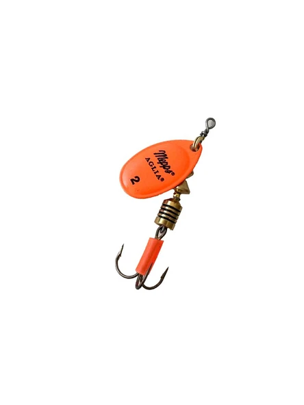 Mepps Aglia Fluo Olta Kaşığı Turuncu No:2 UV 4.6gr - 1