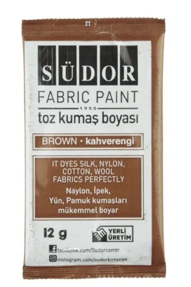 toz kumaş boyası 12 gr ia adet - Resim 4