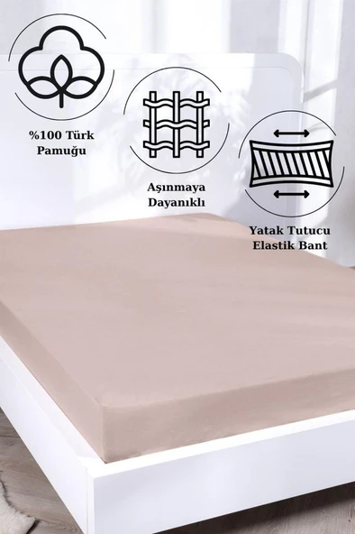 Çarşaf Lastikli Tek Kişilik – 160x200+30 cm Matriss - 4