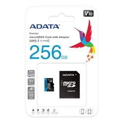Adata 256GB Premier microSDXC Card with Adapter UHS-I Class10 V10 Hafıza Kartı - Resim 4
