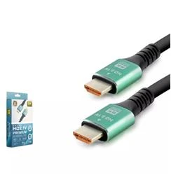 HADRON HDX2044 HDMI (M) T0 HDMI (M) KABLO PVC 8K 60HZ 2.1V 1.5M SİYAH - Resim 2