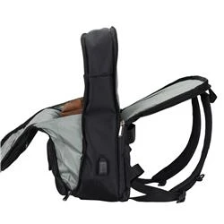 PLM Torino-Usb 15.6  Lacivert  Notebook Sırt Çantası - Resim 4